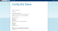 Desktop Screenshot of configsacerbot.blogspot.com