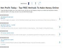 Tablet Screenshot of net-profit-today.blogspot.com