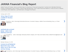 Tablet Screenshot of jamaiafinancial.blogspot.com