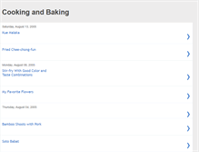 Tablet Screenshot of cookingandbaking.blogspot.com