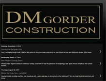 Tablet Screenshot of dmgorderconstruction.blogspot.com