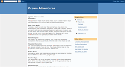 Desktop Screenshot of dream-adventure.blogspot.com