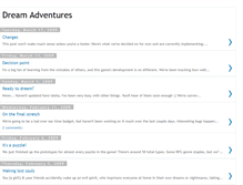 Tablet Screenshot of dream-adventure.blogspot.com