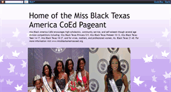 Desktop Screenshot of missblacktexas.blogspot.com