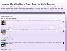 Tablet Screenshot of missblacktexas.blogspot.com