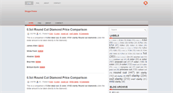 Desktop Screenshot of dailydiamondprices.blogspot.com
