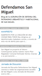 Mobile Screenshot of defendamossanmiguel.blogspot.com