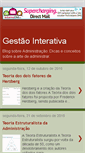 Mobile Screenshot of administracaointerativa.blogspot.com