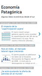 Mobile Screenshot of economia-patagonica.blogspot.com