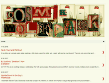 Tablet Screenshot of cosmikwolfpack.blogspot.com