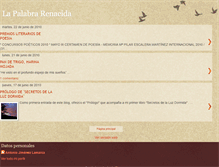 Tablet Screenshot of lapalabrarenacida.blogspot.com