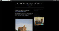 Desktop Screenshot of jillianarnold.blogspot.com