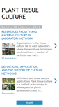 Mobile Screenshot of mytissueculture.blogspot.com