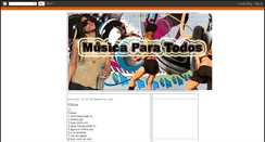 Desktop Screenshot of musicapratodos.blogspot.com