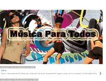 Tablet Screenshot of musicapratodos.blogspot.com