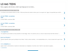 Tablet Screenshot of lomasteens.blogspot.com