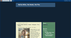 Desktop Screenshot of marisa-miller-hot-bikini-photos.blogspot.com