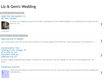 Tablet Screenshot of lizandgemswedding.blogspot.com