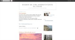 Desktop Screenshot of diariodeumasobreviventedacrise.blogspot.com