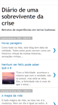 Mobile Screenshot of diariodeumasobreviventedacrise.blogspot.com