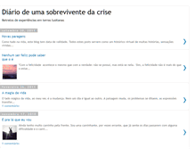 Tablet Screenshot of diariodeumasobreviventedacrise.blogspot.com
