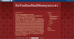 Desktop Screenshot of entonlinemadmoney.blogspot.com