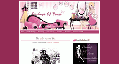 Desktop Screenshot of darlingsofvenus.blogspot.com