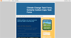 Desktop Screenshot of carboncapstaskforce.blogspot.com