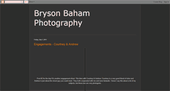 Desktop Screenshot of brysonphotography.blogspot.com