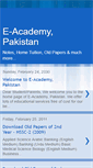 Mobile Screenshot of eacademypakistan.blogspot.com