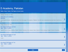 Tablet Screenshot of eacademypakistan.blogspot.com