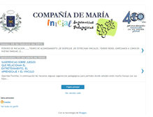 Tablet Screenshot of companiademariacespedes-sugerencias.blogspot.com