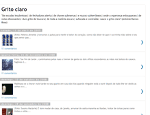 Tablet Screenshot of gritoclaro.blogspot.com