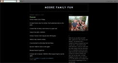 Desktop Screenshot of moore4familyfun.blogspot.com