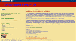 Desktop Screenshot of escritasinsulares.blogspot.com