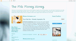 Desktop Screenshot of milkmoneyhoney.blogspot.com