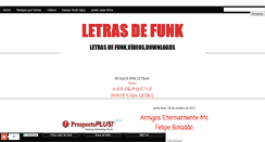 Desktop Screenshot of letrasdefunk.blogspot.com
