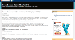 Desktop Screenshot of opensource-htpc.blogspot.com