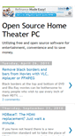 Mobile Screenshot of opensource-htpc.blogspot.com