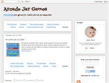 Tablet Screenshot of javagames-arcade.blogspot.com