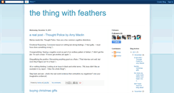 Desktop Screenshot of featherything.blogspot.com