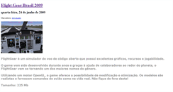 Desktop Screenshot of flightgear2009.blogspot.com