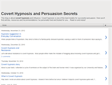 Tablet Screenshot of coverthypnosis.blogspot.com