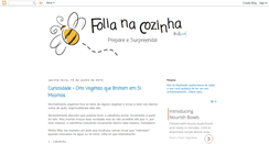 Desktop Screenshot of folianacozinha.blogspot.com