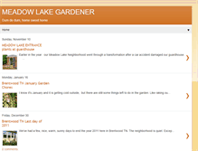 Tablet Screenshot of meadowlakegardener.blogspot.com