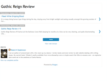 Tablet Screenshot of gothicreignreview.blogspot.com