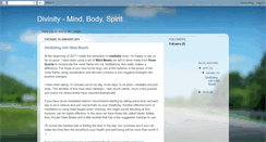 Desktop Screenshot of divinity-mindbodyspirit.blogspot.com