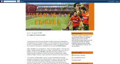 Desktop Screenshot of fulbodeprimera.blogspot.com