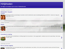 Tablet Screenshot of hirlijkheden.blogspot.com