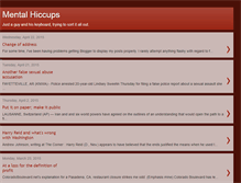 Tablet Screenshot of mentalhiccups.blogspot.com